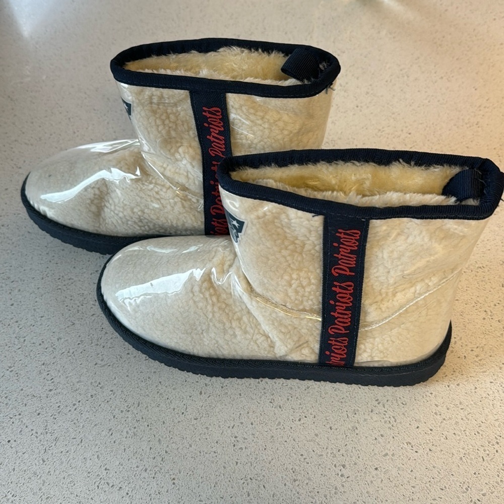 NWOB🍍 FOCO NFL Women's Team Sherpa Lined Rain Boots 🍍sz 9 G-1
